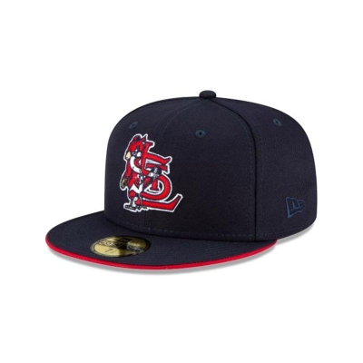 St. Louis Cardinals Gorra | New Era MLB Double Logo 59fifty Fitted Cap Mexico - Rojos